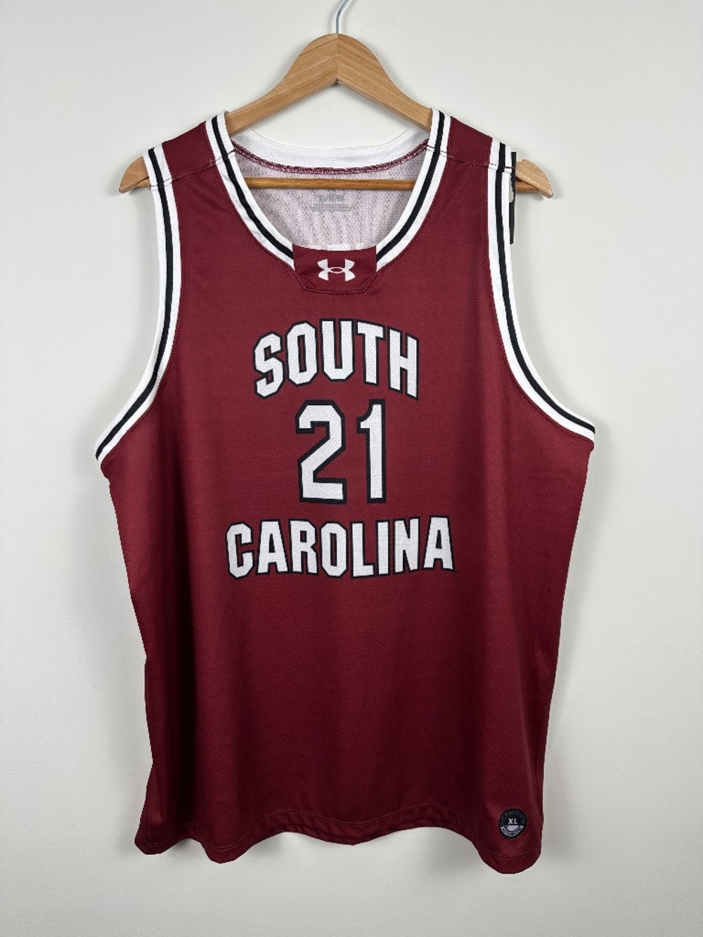 NWT Under Armour South Carolina Chloe Kitts #21 Jersey XL